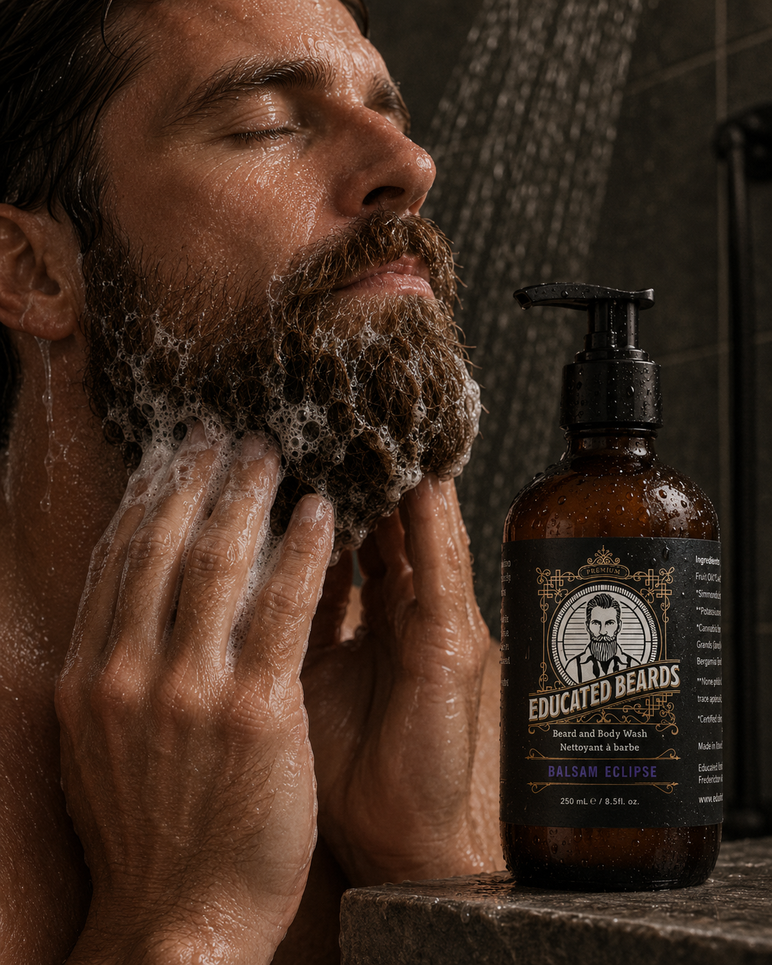 How to use Balsam Eclipse Beard Wash 250ml/8.5fl.oz
