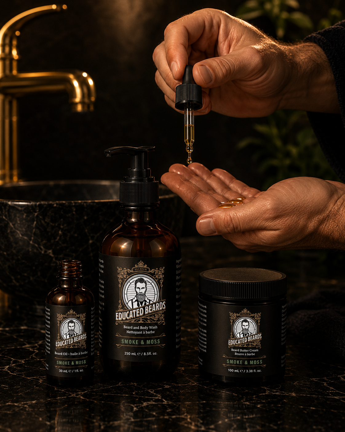 How to use Smoke & Moss Beard Maintenance Kit