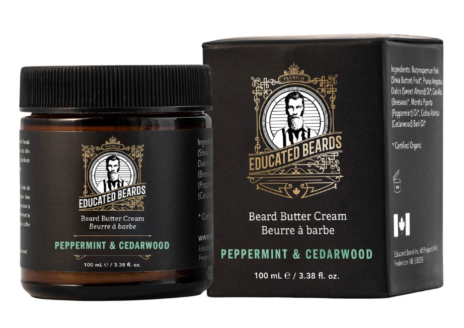 Peppermint Cedarwood Beard Butter Cream 100ml/3.38fl.oz