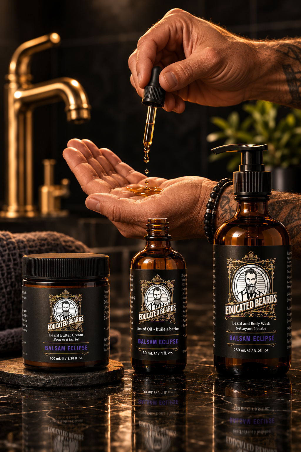 How to use Balsam Eclipse Beard Maintenance Kit