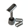 Safety Razor with Stand & 10 Blades
