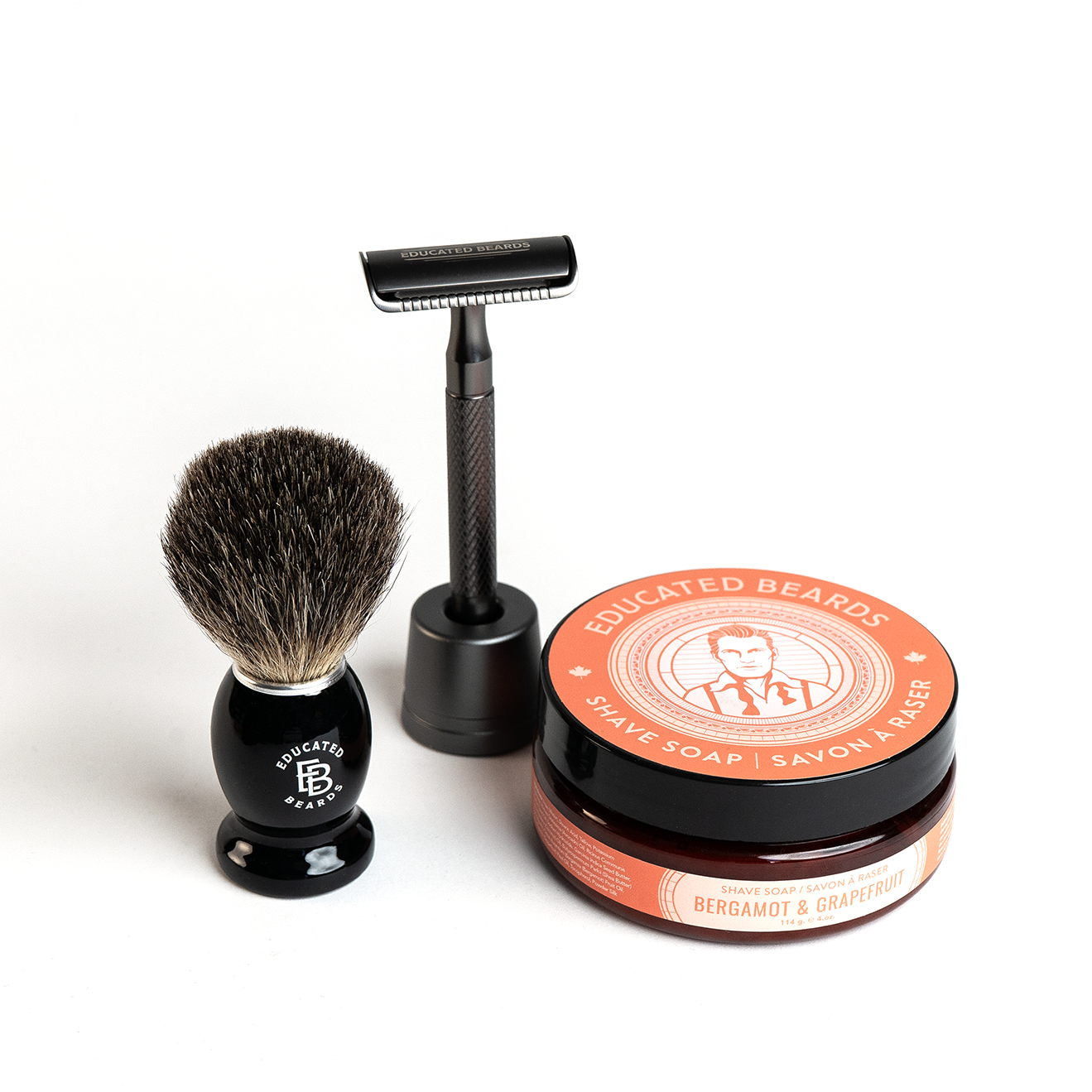 Bergamot & Grapefruit Shave Kit | 5 Pieces