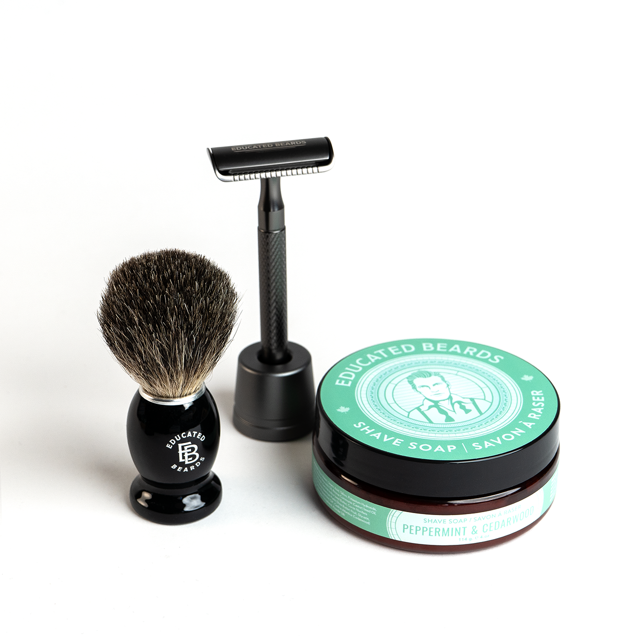 Peppermint & Cedarwood Shave Kit | 5 Pieces