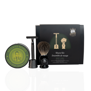 Smoke & Moss Shave Kit | 5 Pieces