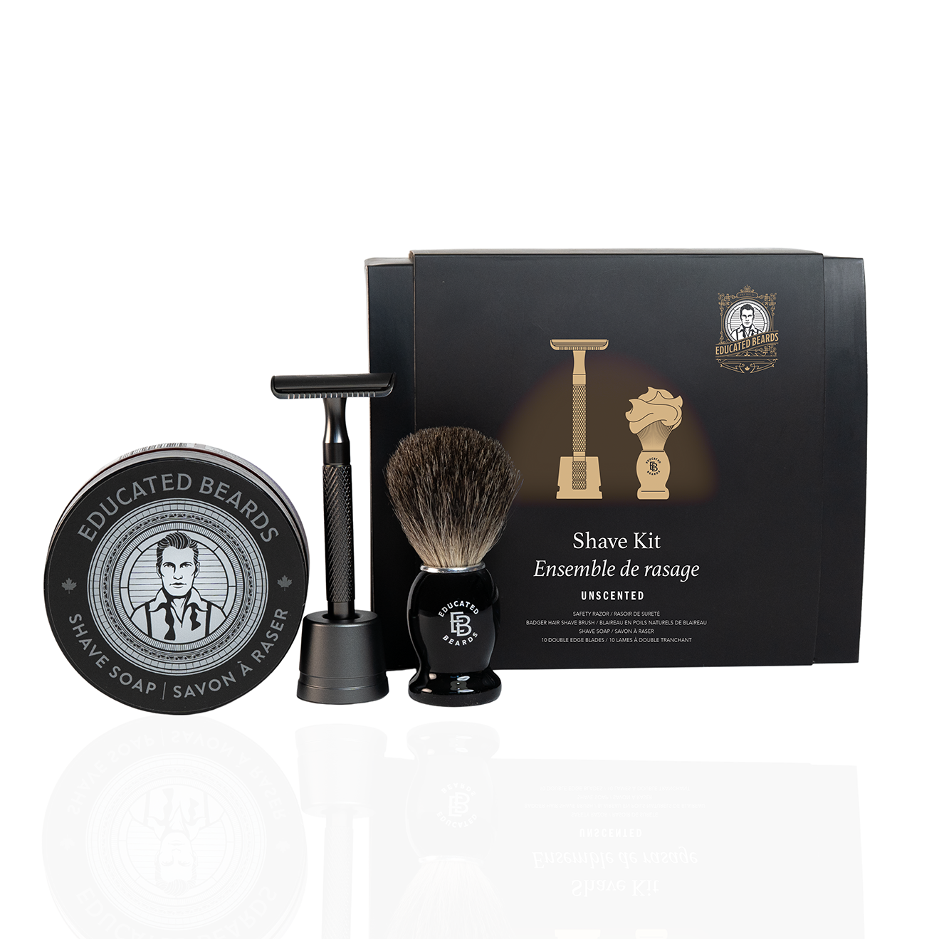 Unscented Shave Kit | 5 Pieces