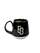 EB Hand Thrown Stoneware Mug with Moustache Protector
