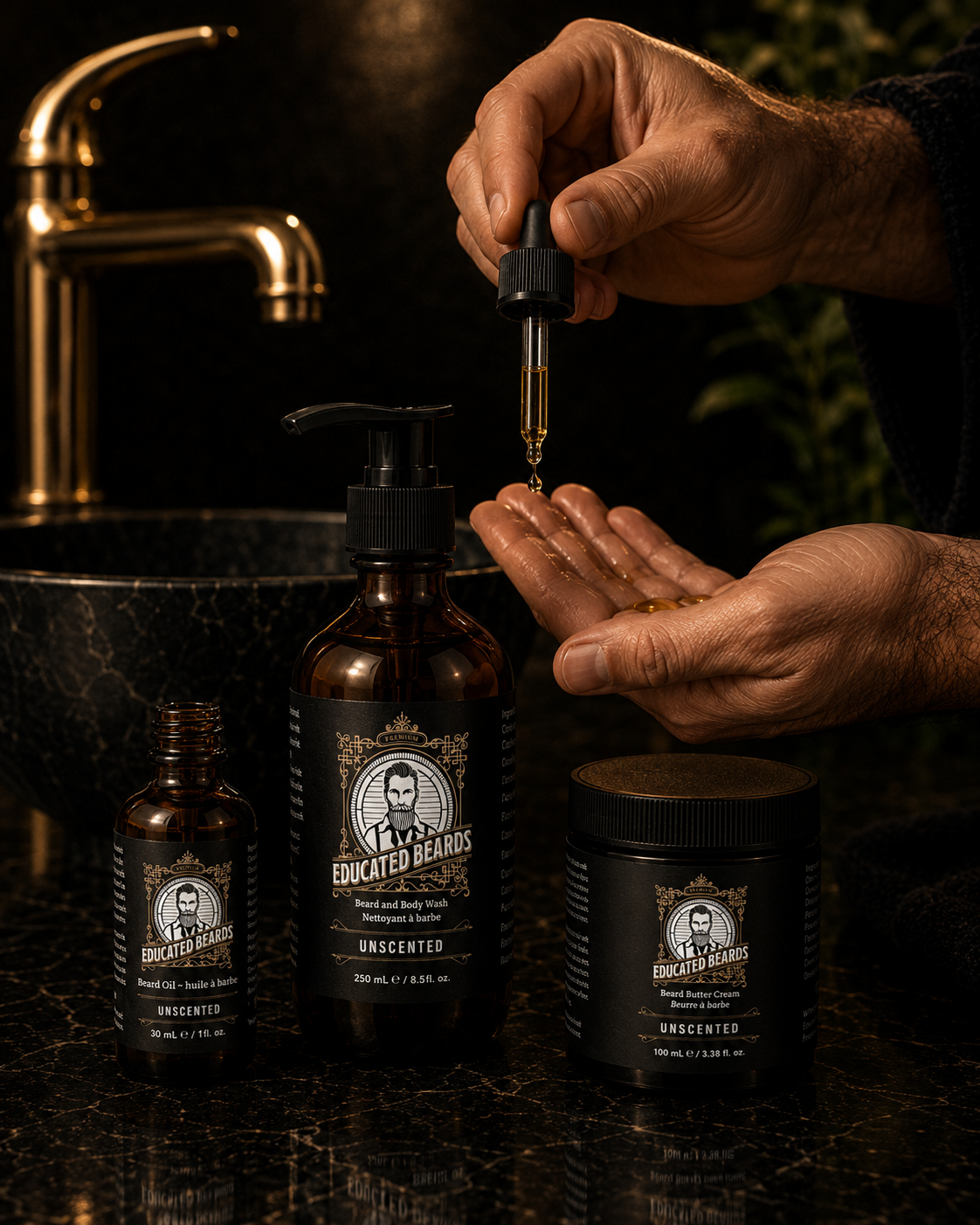 How to use Unscented Beard Maintenance Kit