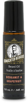 Bergamot & Grapefruit 10ml Roller Beard Oil | Educated Beards