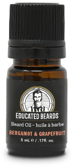 Bergamot & Grapefruit 5ml Beard Oil | Educated Beards
