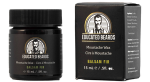 Balsam Fir  moustache wax 15ml bottle