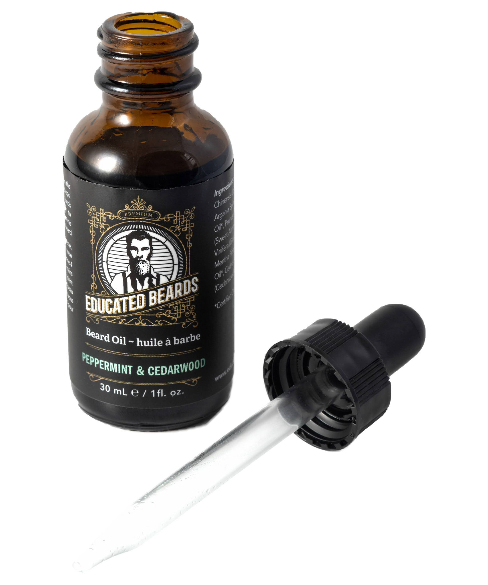 Peppermint Cedarwood Beard Oil 30ml/1fl.oz